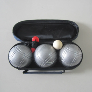 Leisure petanque boules - New Matt steel - 720g - 3-pack - CLASSIC range