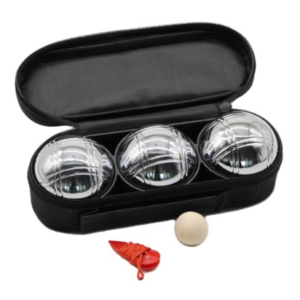 Leisure petanque boules - Chrome Plating steel -720g- 3-pack - CLASSIC range