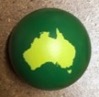 Luxury Boxwood Jack - Australian map - 30mm/15g - by MONNERET* (France)