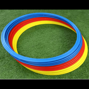 Set 5 colors - Leisure rigid plastic throwing circle (not foldable) - 50 cm outside - CLASSIC Range