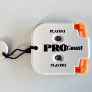 White Score Counter - points keeper - 2 teams display - by PETANQUE SPOT