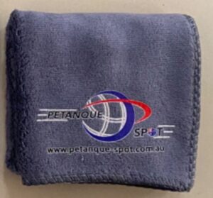 Pétanque Spot Accessory Kit: Magnetic Catcher, Lanyard & Cloth.